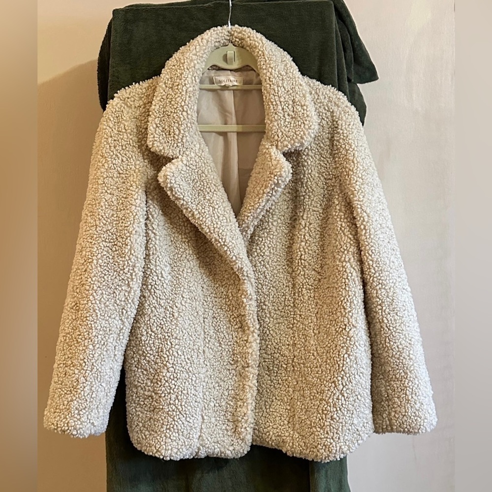 Solitaire teddy coat